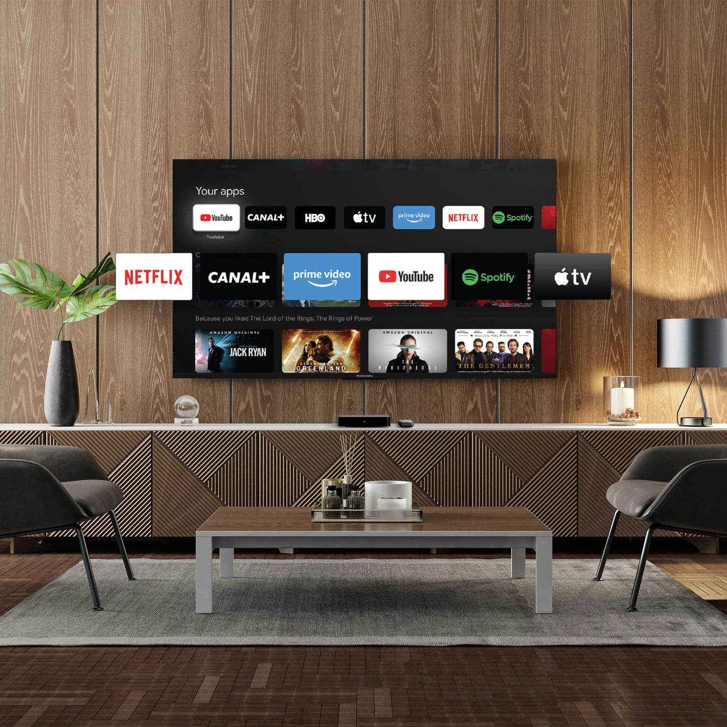 Thomson - Google TV - 8 GB - Streaming Box 240