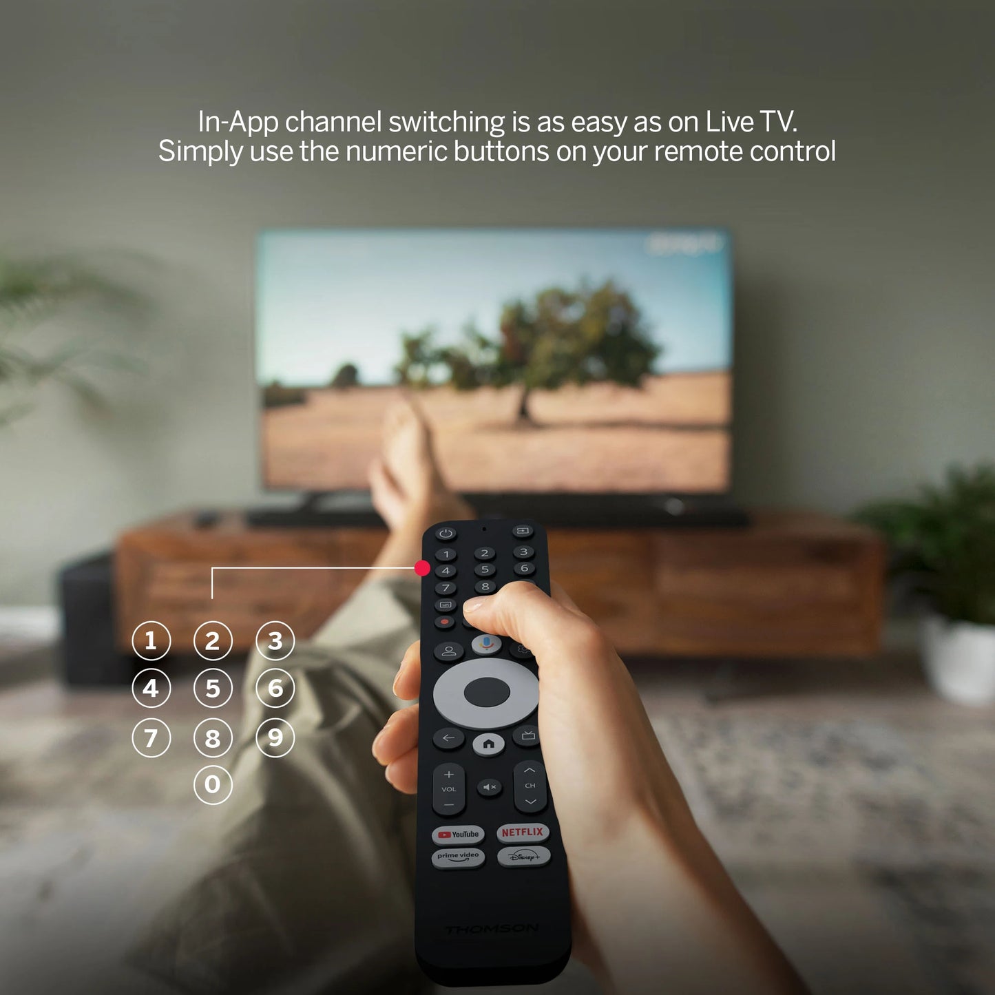 Thomson - Google TV - 8 GB - Streaming Box 240