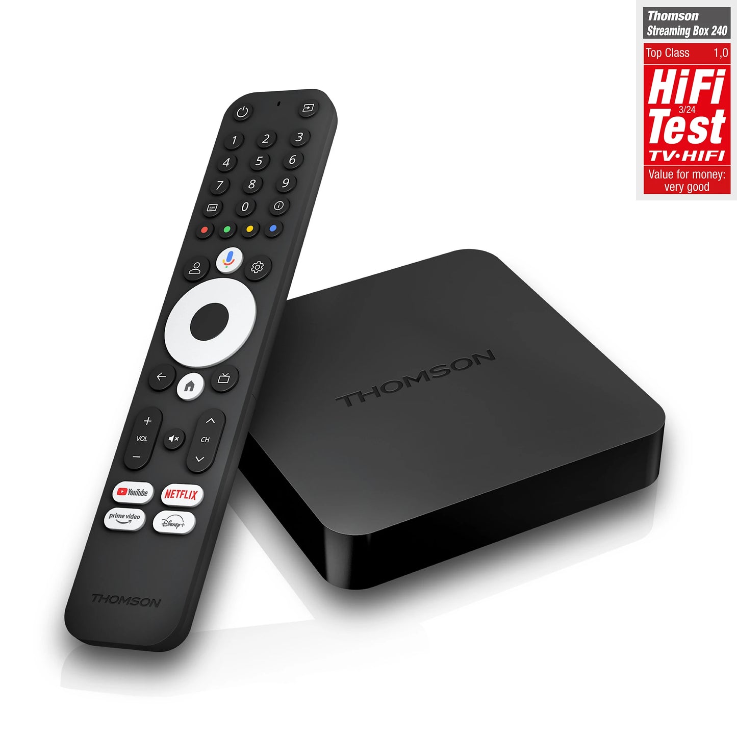 Thomson - Google TV - 8 GB - Streaming Box 240