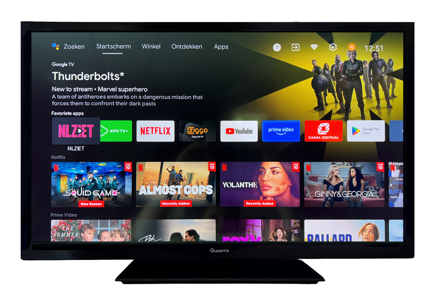 Quantis Smart Android HD 12 Volt LED TV - 24HL250A12V