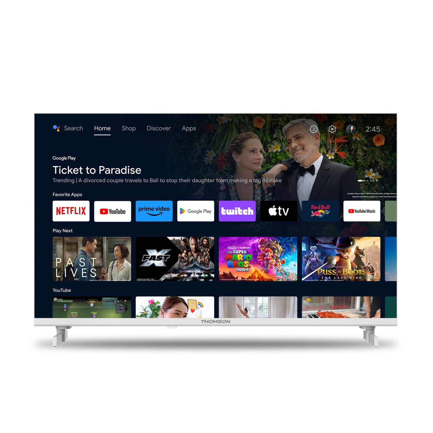 Thomson Smart Android HD LED TV - 32HA2S13W - Tweede kans