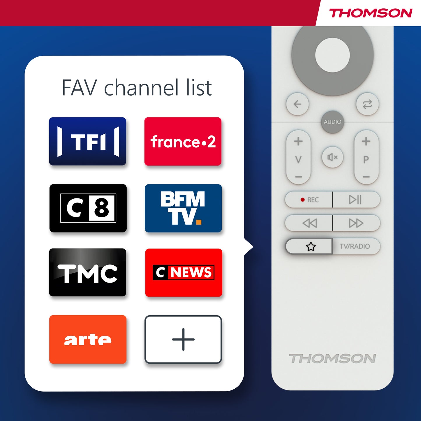 Thomson 40FD2S13W – 40" HD TV (Wit, Non-Smart)