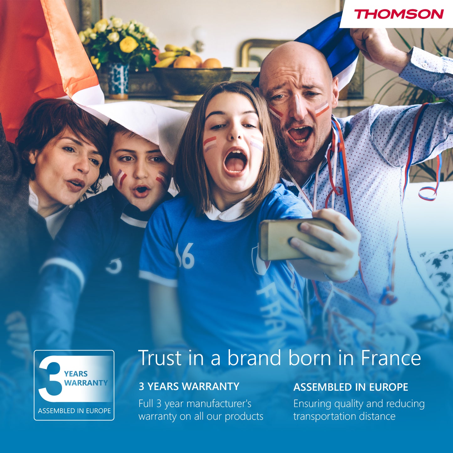 Thomson 40FD2S13W – 40" HD TV (Wit, Non-Smart)