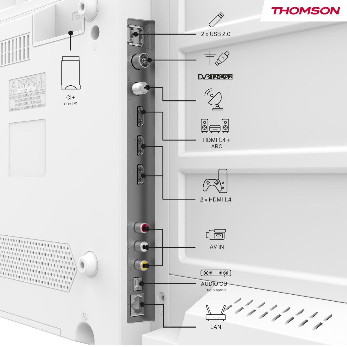 Thomson Smart Google FHD LED TV - 40FG2S14W