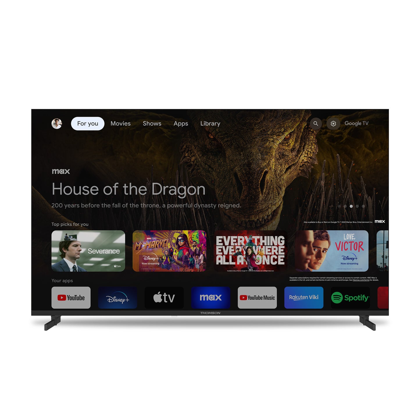 Thomson Smart Google 4K LED TV - 50UG4S14