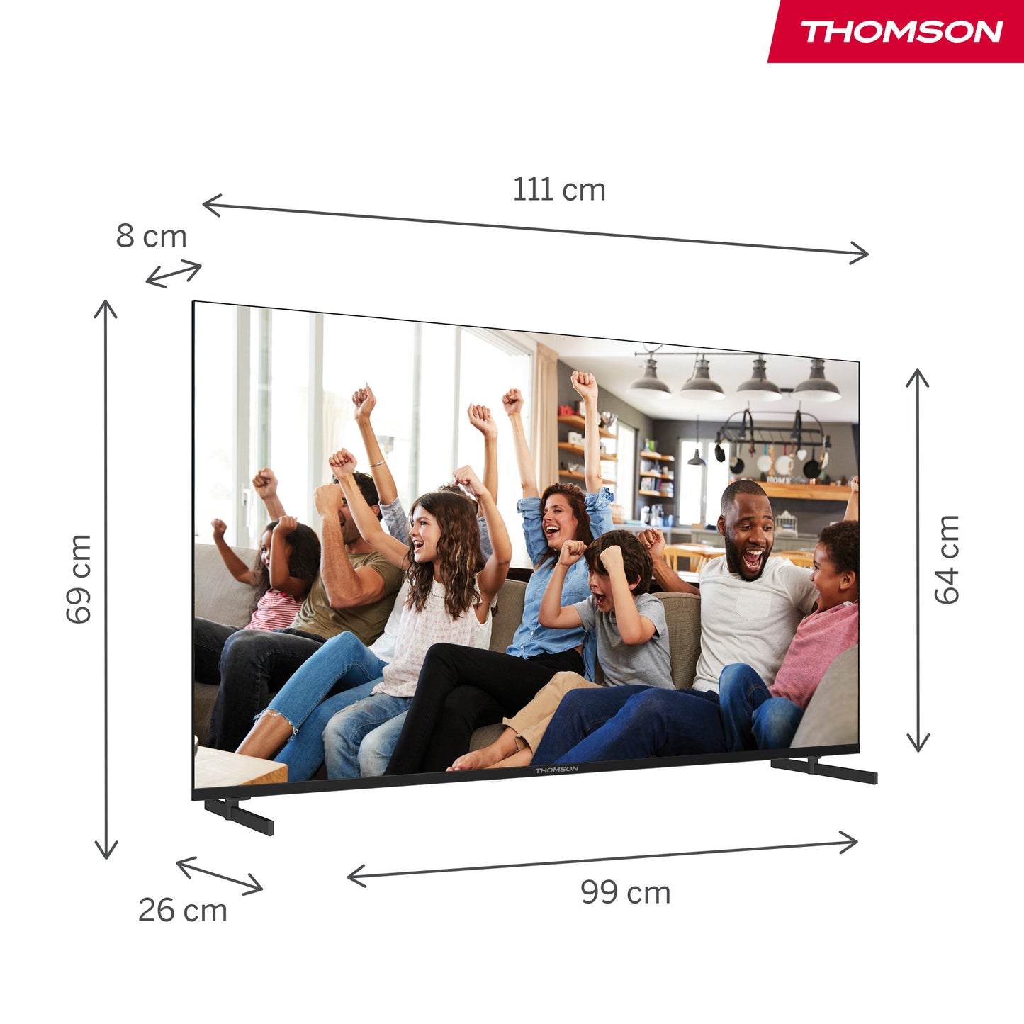 Thomson Smart Google 4K LED TV - 50UG4S14