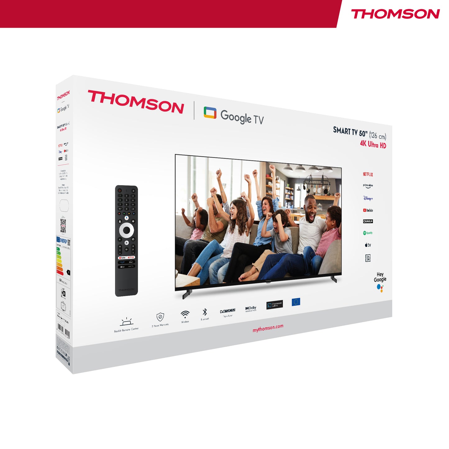 Thomson Smart Google 4K LED TV - 50UG4S14