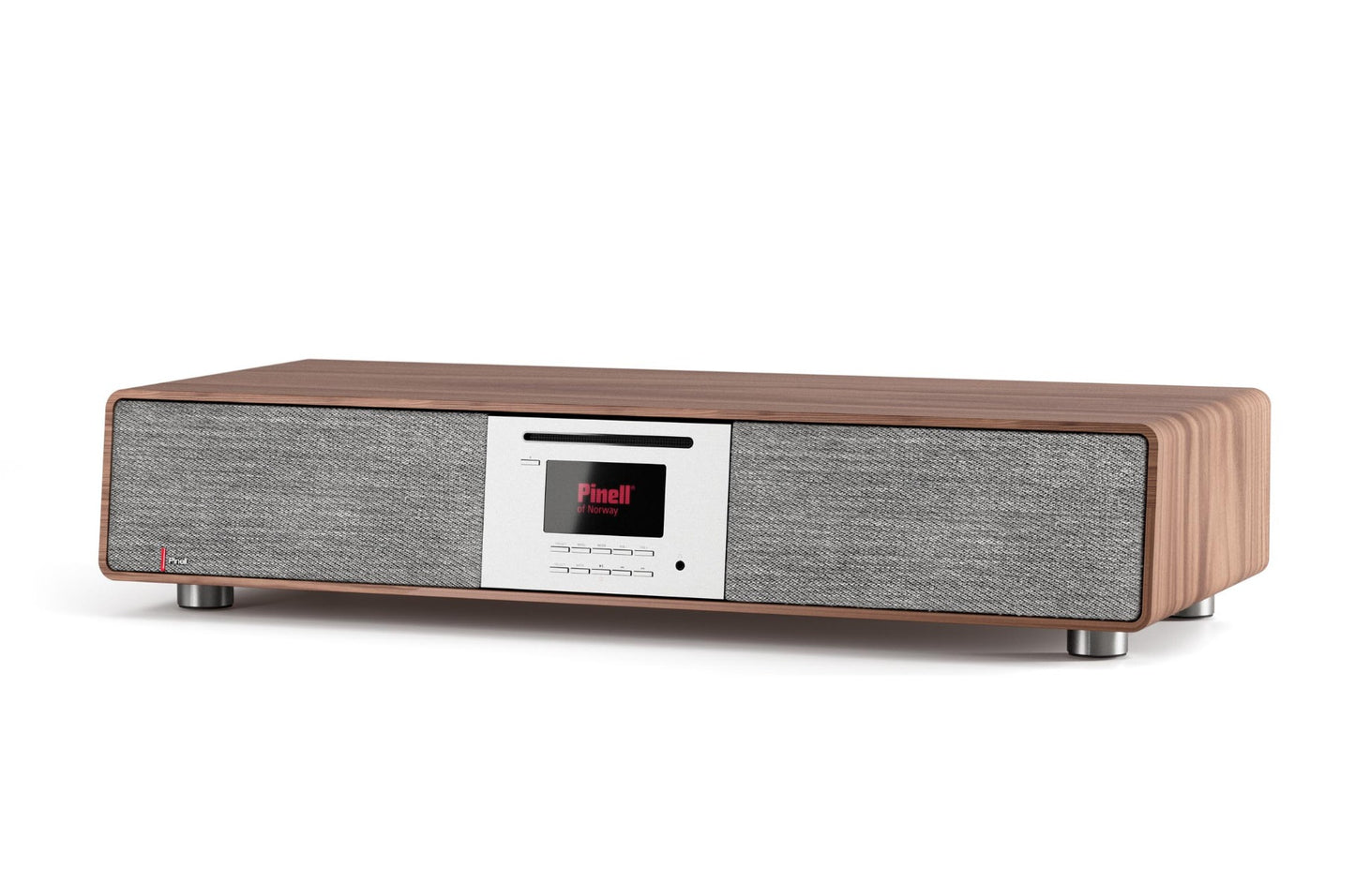 Pinell Supersound 901 - Internetradio - Spotify Connect - Bluetooth - CD Speler - Walnoot