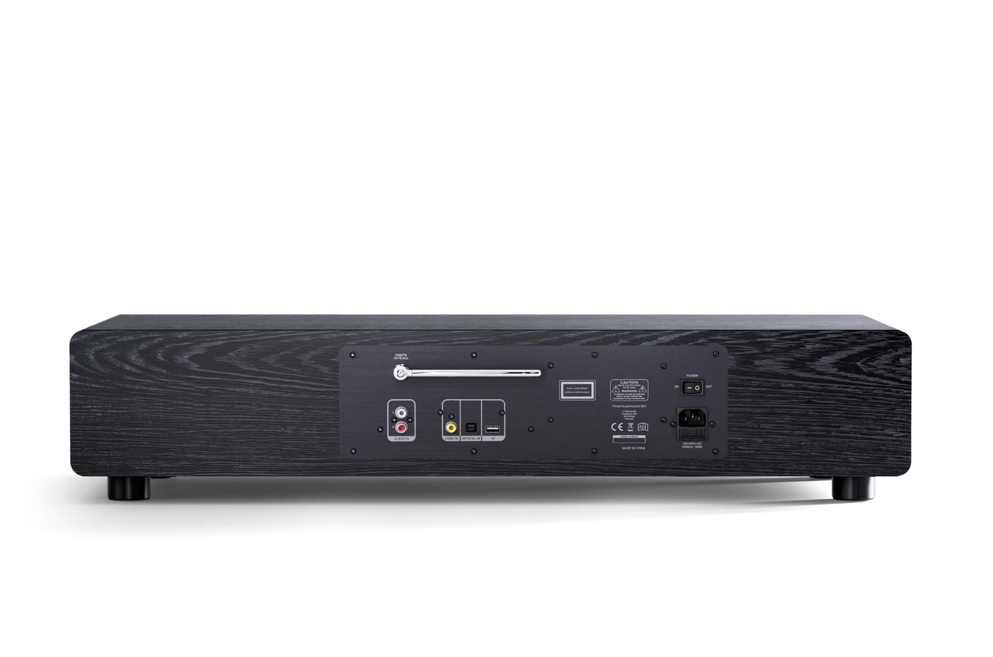 Pinell Supersound 901 - Internetradio - Spotify Connect - Bluetooth - CD Speler - Zwart