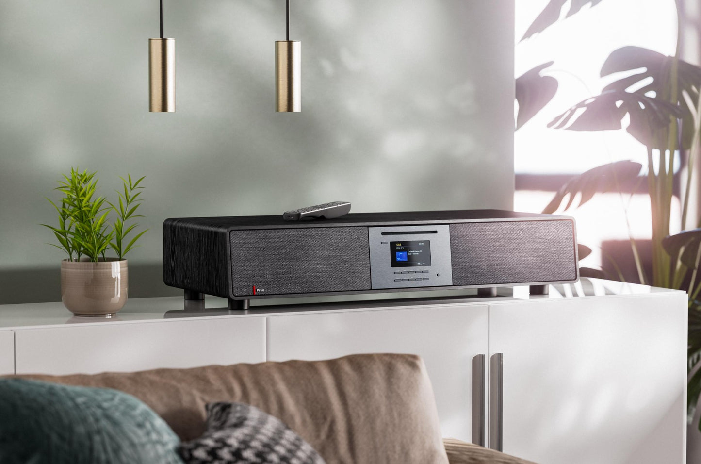 Pinell Supersound 901 - Internetradio - Spotify Connect - Bluetooth - CD Speler - Zwart