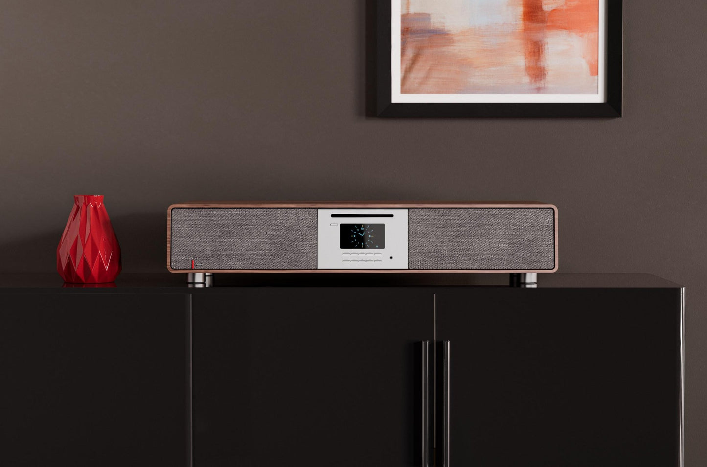 Pinell Supersound 901 - Internetradio - Spotify Connect - Bluetooth - CD Speler - Walnoot