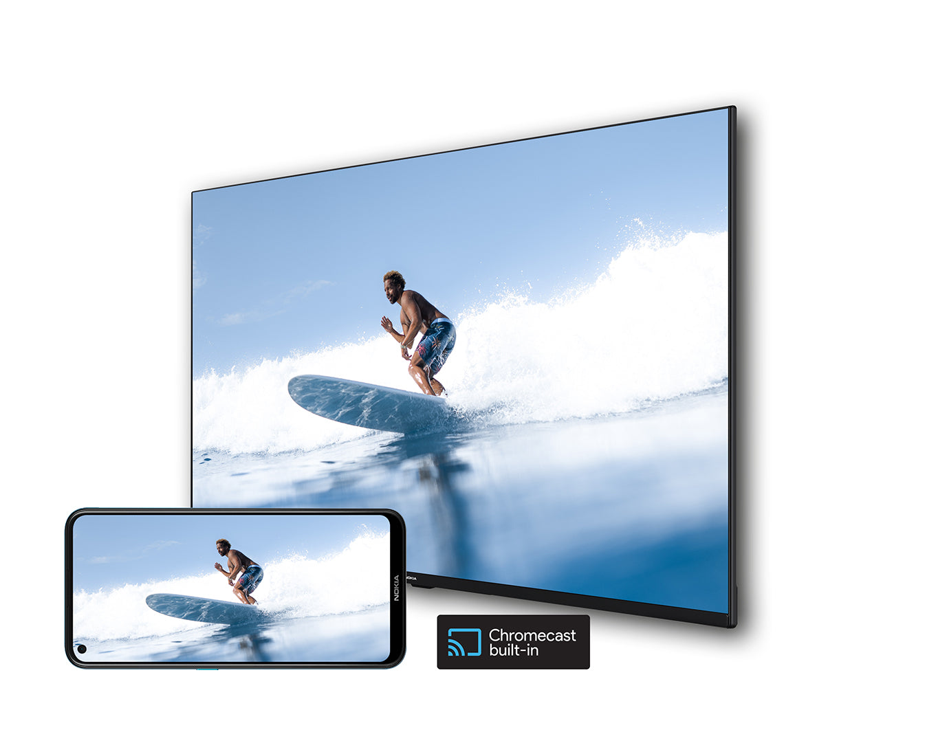 Nokia Smart Android HD LED TV - HNA32GV210 - Tweede kans