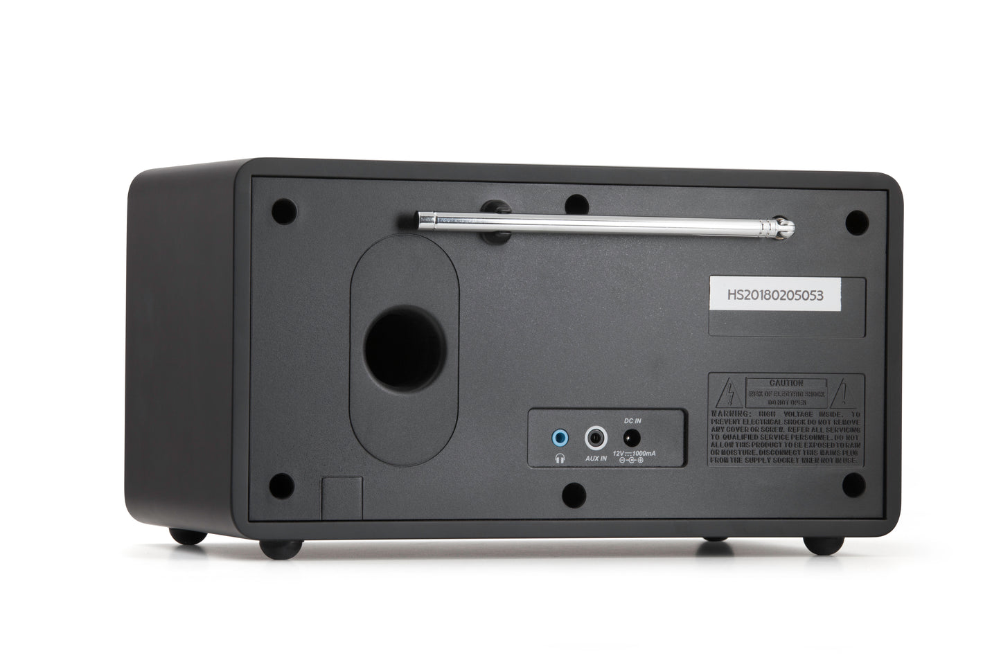 Pinell Supersound 301 Zwart - Internetradio - Spotify Connect - Bluetooth - DAB+