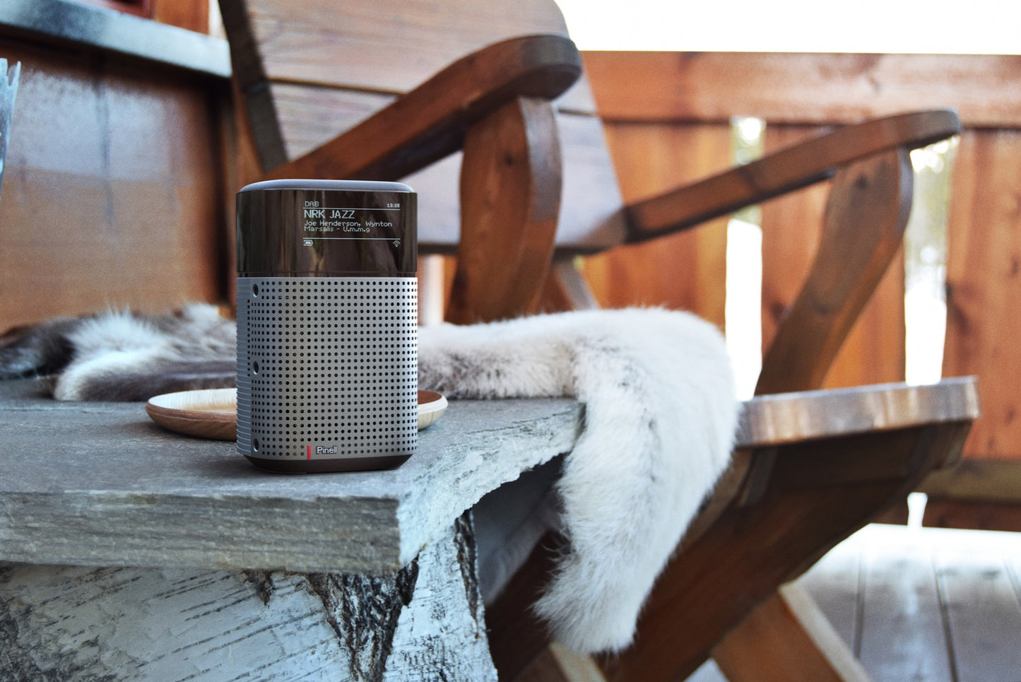 Pinell - North - portable radio - Arctic Blue