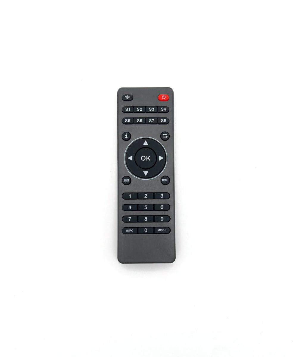 Afstandsbediening Quantis QE330 en QE317 Radiotuner Versie 2