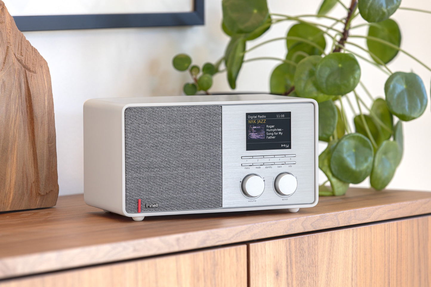 Pinell Supersound 301 Wit - Internetradio - Spotify Connect - Bluetooth - DAB+