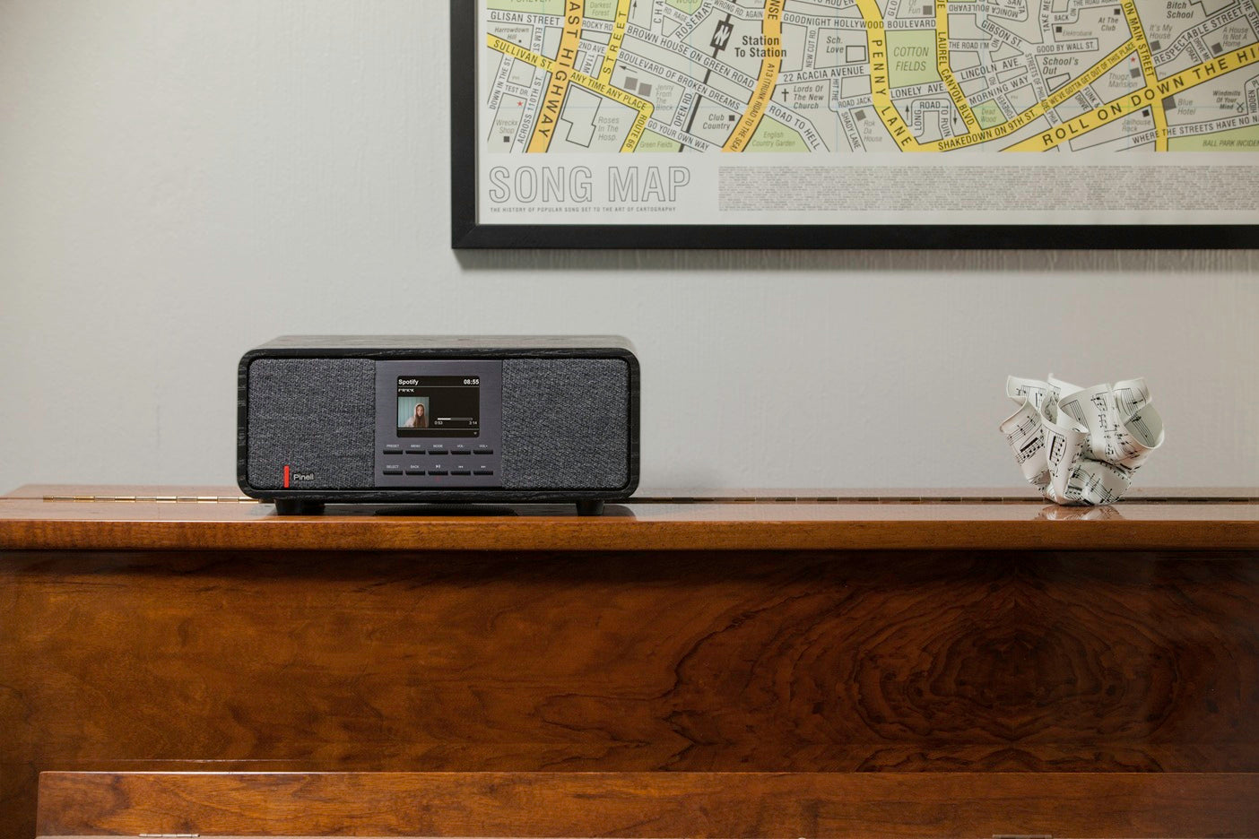 Pinell Supersound 501 - DAB+ Internetradio - Zwart - Tweede kans