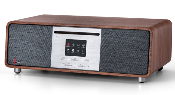 Pinell Supersound 701 - DAB+ Internetradio - Spotify Connect - Bluetooth - CD Speler - Walnoot