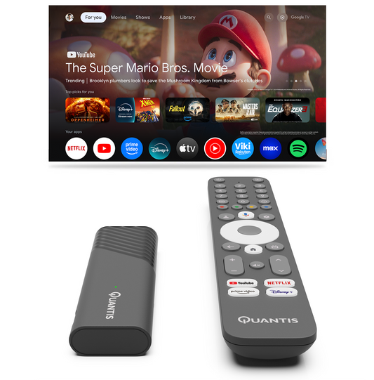 Quantis QE600 - Chromecast - 32GB - Streaming Stick