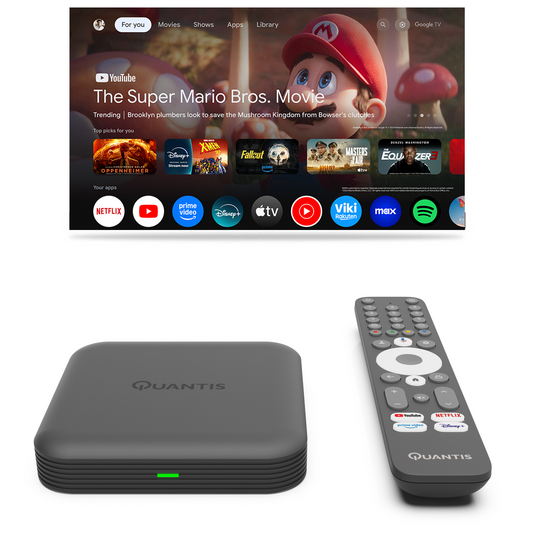 Quantis QE700 - Chromecast - 32GB - Streaming Box