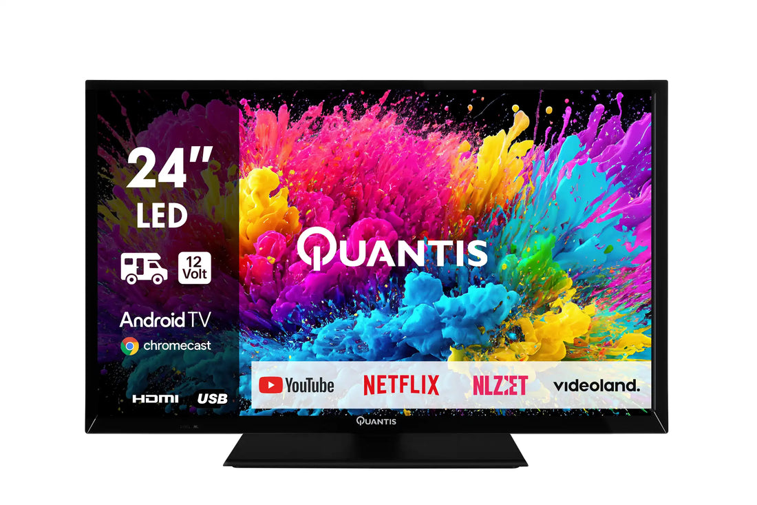 Quantis Smart Android HD 12 Volt LED TV - 24HL250A12V
