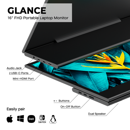 Mobile Pixels - Glance - 16 inch draagbare monitor