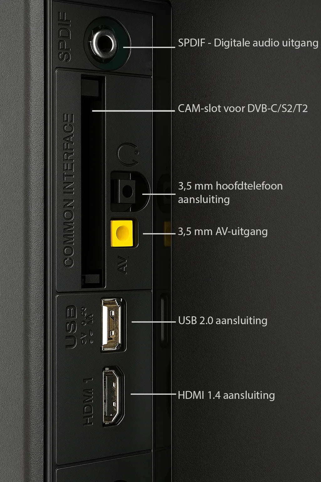 Quantis Smart Android HD LED TV - 24HL250A