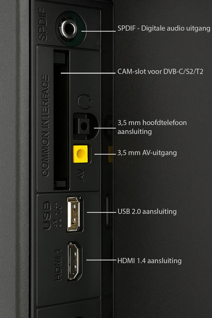 Quantis Smart Android HD LED TV - 24HL250A
