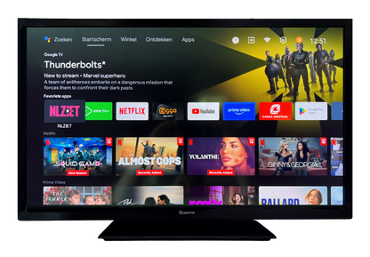 Quantis Smart Android HD 12 Volt LED TV - 24HL250A12V