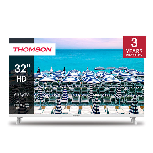 Thomson 32HD2S13W – 32" HD TV (Wit, Non-Smart)