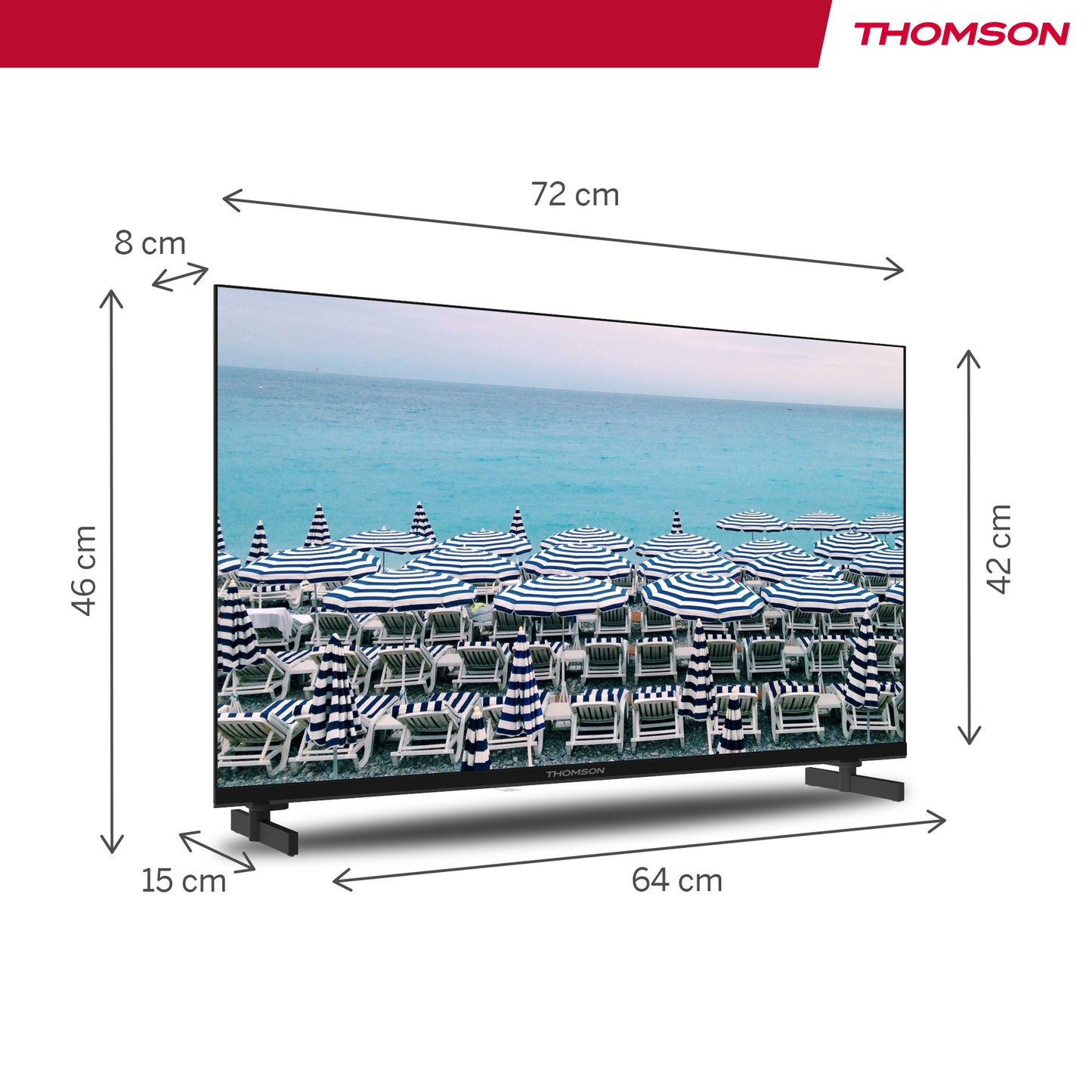 Thomson 32HD2S13 – 32" HD TV (Non-Smart)