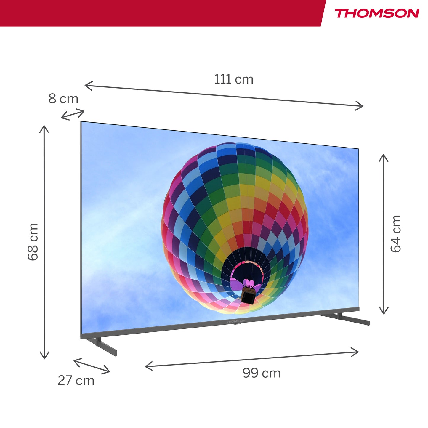 Thomson 50QG4S14 - QLED - Google TV