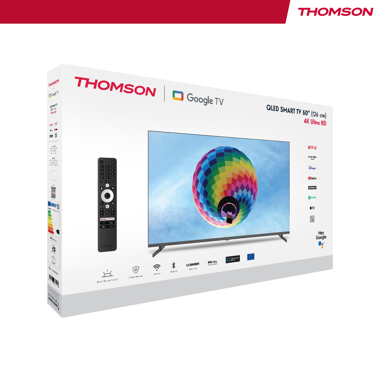 Thomson 50QG4S14 - QLED - Google TV