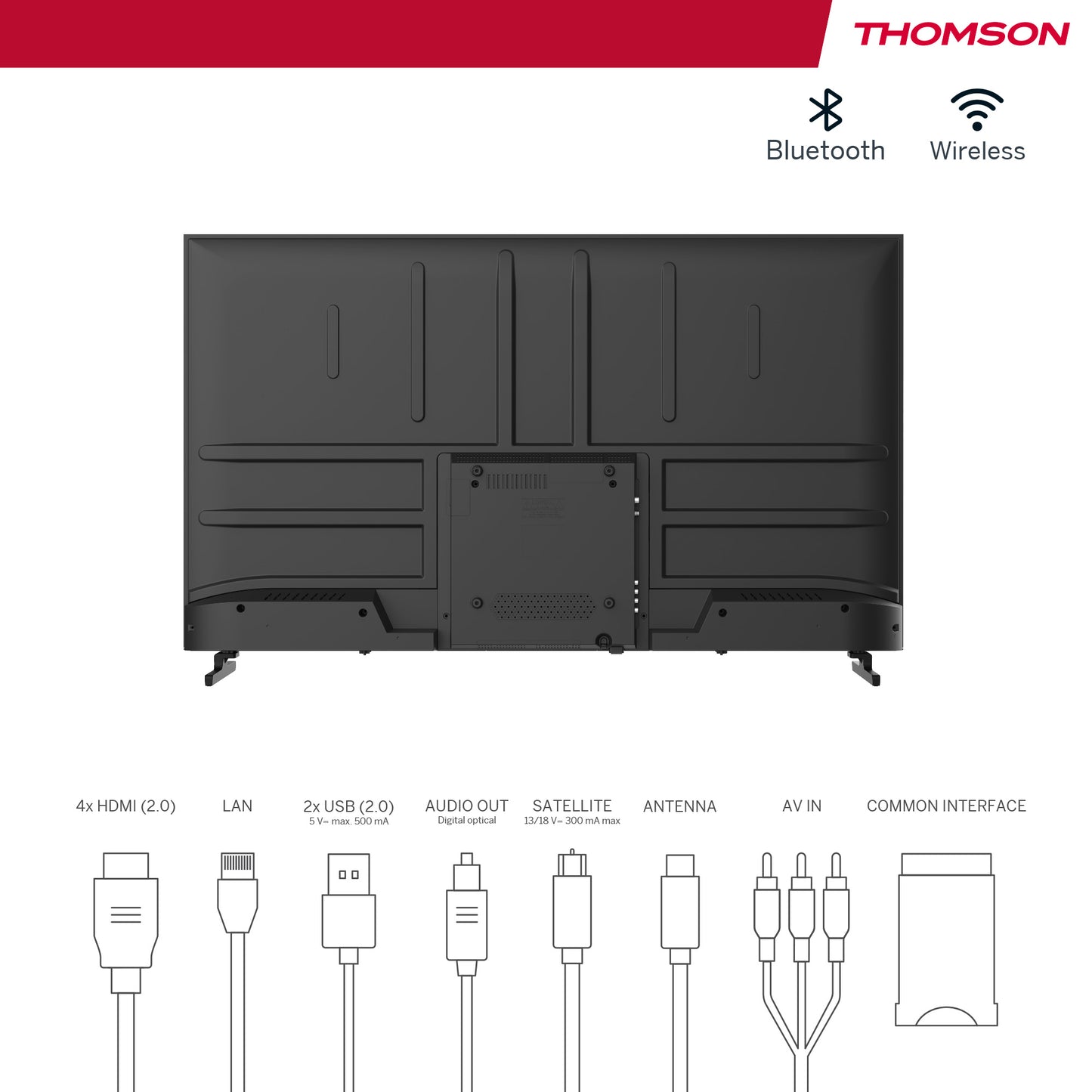 Thomson Smart Android 4K QLED TV - 50UA5S13 - Tweede kans