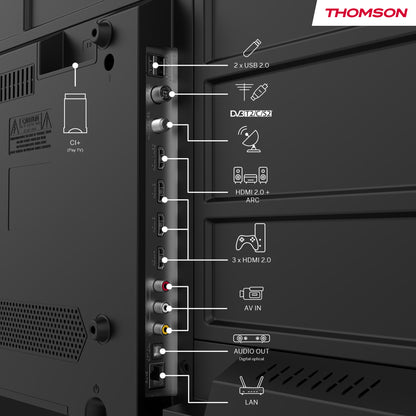 Thomson Smart Android 4K QLED TV - 50UA5S13 - Tweede kans