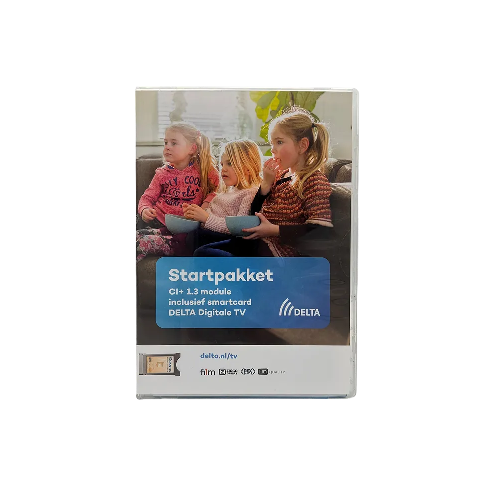 DELTA Startpakket (smartcard) incl. CI+ TV Module – KinQ