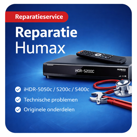 Reparatie Humax ontvanger