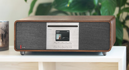 Pinell Supersound 701 - DAB+ Internetradio - Spotify Connect - Bluetooth - CD Speler - Walnoot