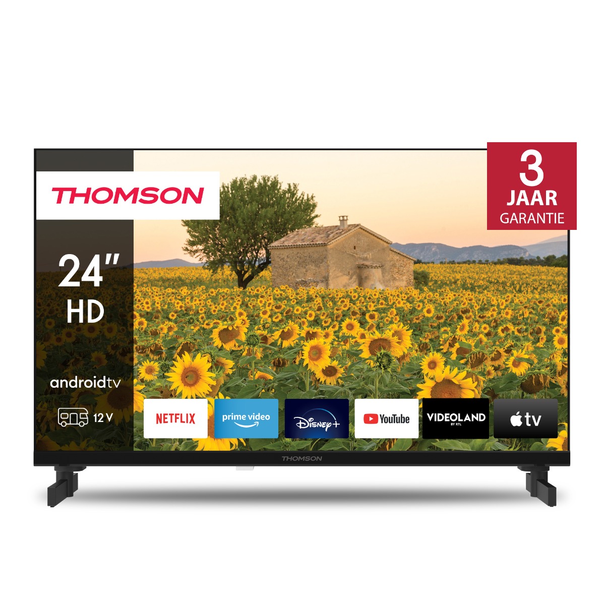 Thomson - Smart Android TV HD - 12 Volt - 24HA2S13C