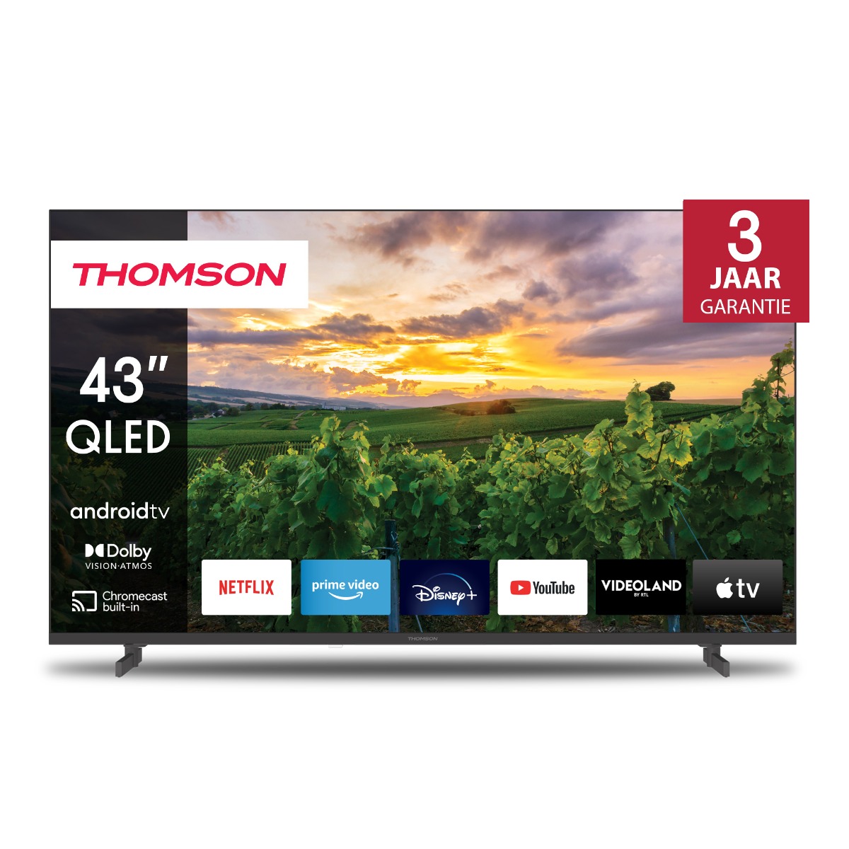 Thomson - 43QA2S13 - QLED - Smart Android TV - 4K UHD